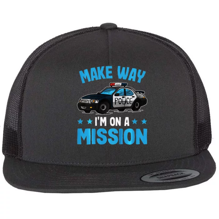 Make Way IM On A Mission Flat Bill Trucker Hat