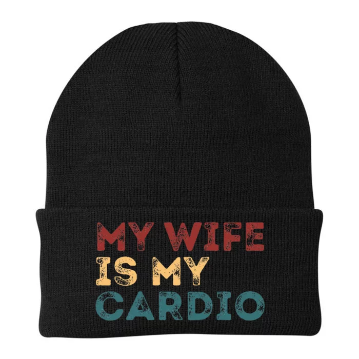 My Wife Is My Cardio Knit Cap Winter Beanie