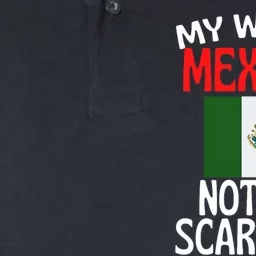 My Wife Is Mexican Nothing Scares Me Softstyle Adult Sport Polo