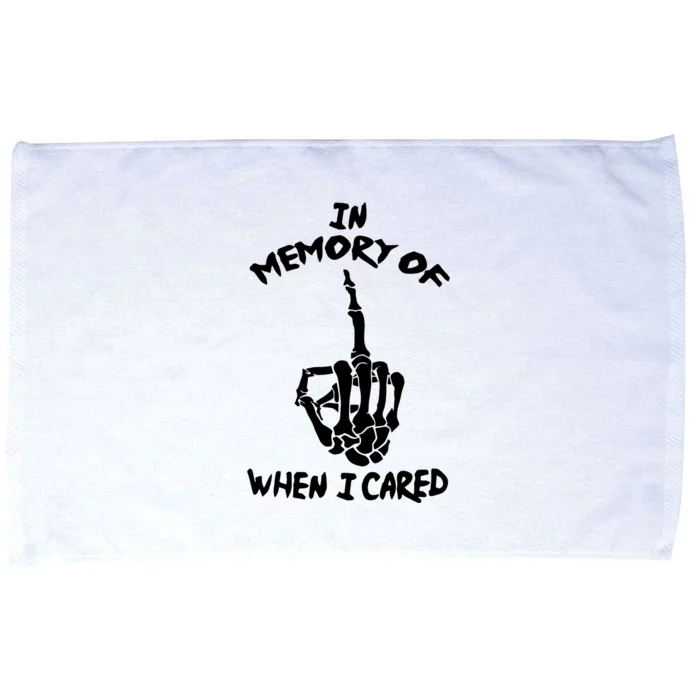 Memory When I Cared Microfiber Hand Towel