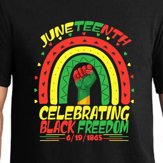 Men Women Juneteenth Celebration Black Freedom Black Pride Gift African Pride Pajama Set