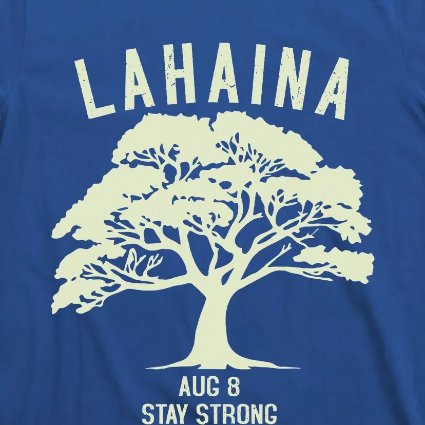 Maui Wildfire Lahaina Survivor Maui Hawaii Strong T-Shirt