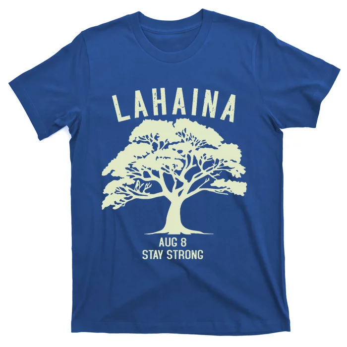 Maui Wildfire Lahaina Survivor Maui Hawaii Strong T-Shirt