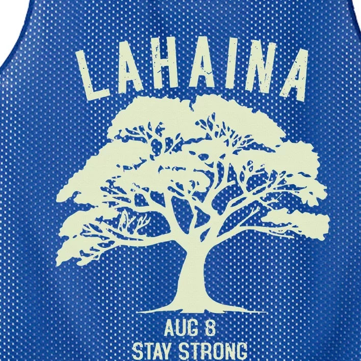 Maui Wildfire Lahaina Survivor Maui Hawaii Strong Mesh Reversible Basketball Jersey Tank