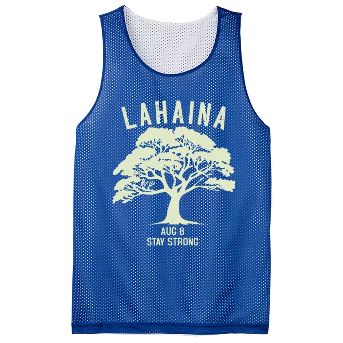 Maui Wildfire Lahaina Survivor Maui Hawaii Strong Mesh Reversible Basketball Jersey Tank