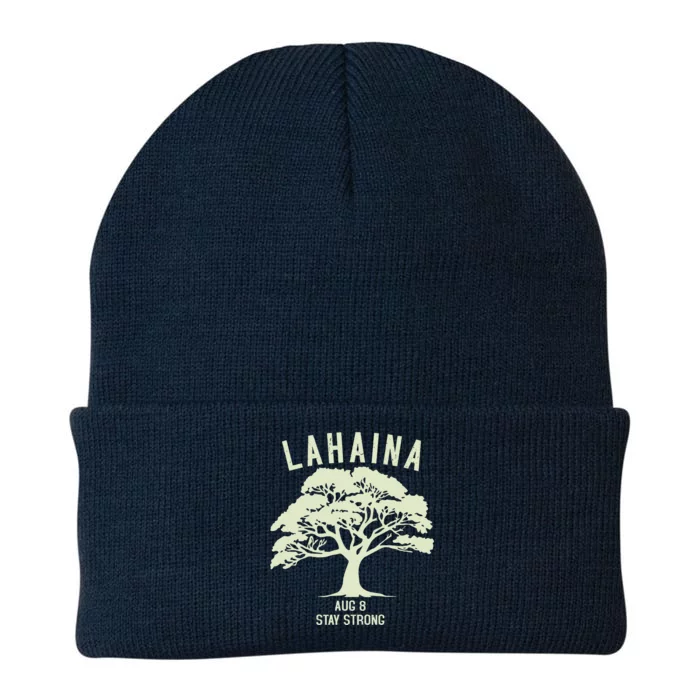 Maui Wildfire Lahaina Survivor Maui Hawaii Strong Knit Cap Winter Beanie