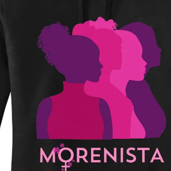 Morenista Woman Leftwing Mexican Politics Women's Pullover Hoodie