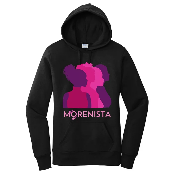 Morenista Woman Leftwing Mexican Politics Women's Pullover Hoodie