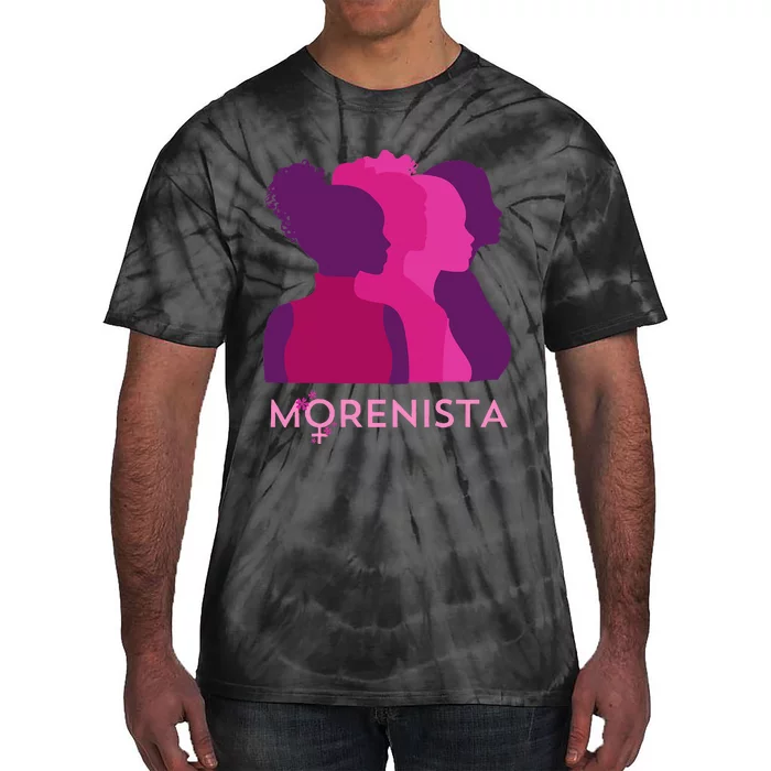 Morenista Woman Leftwing Mexican Politics Tie-Dye T-Shirt