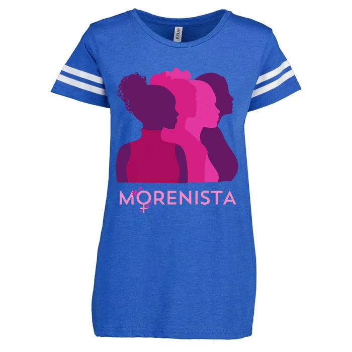 Morenista Woman Leftwing Mexican Politics Enza Ladies Jersey Football T-Shirt