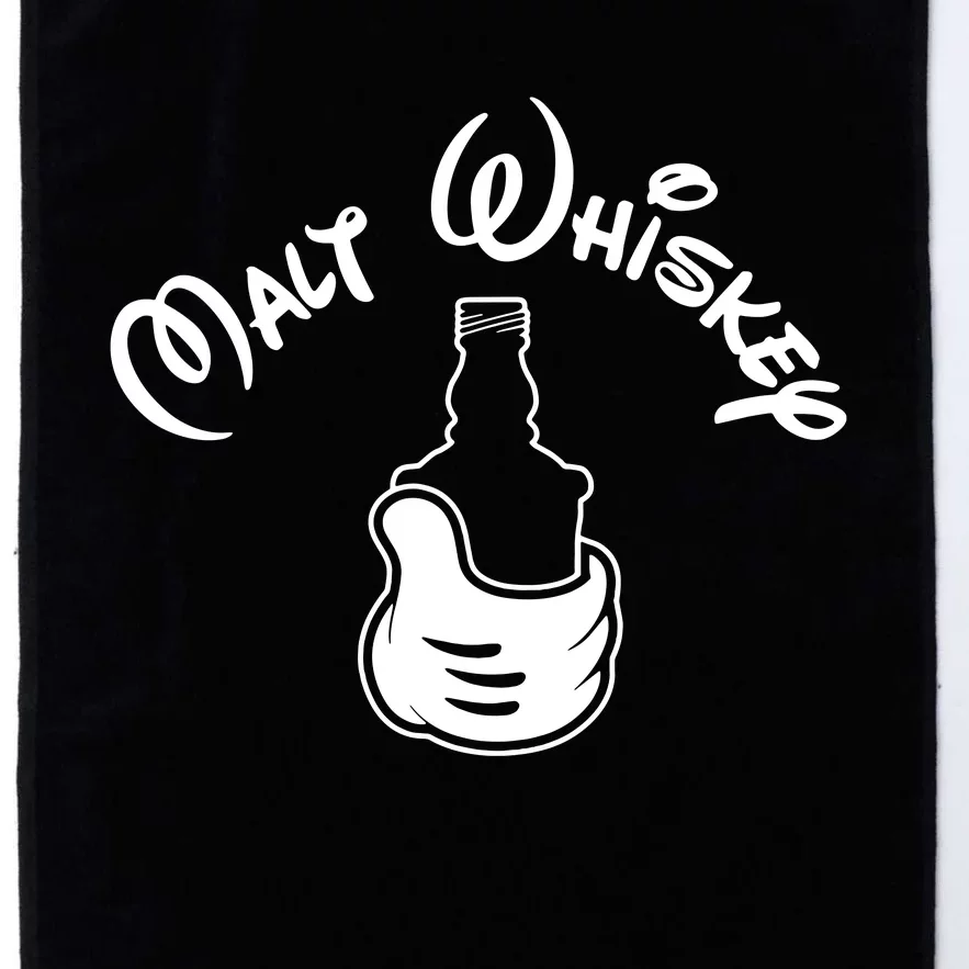 Malt Whiskey Platinum Collection Golf Towel