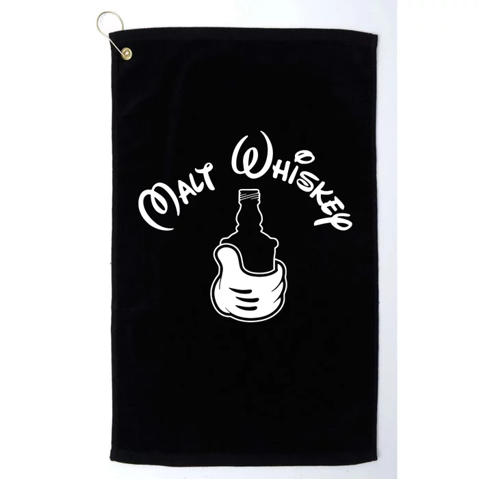 Malt Whiskey Platinum Collection Golf Towel