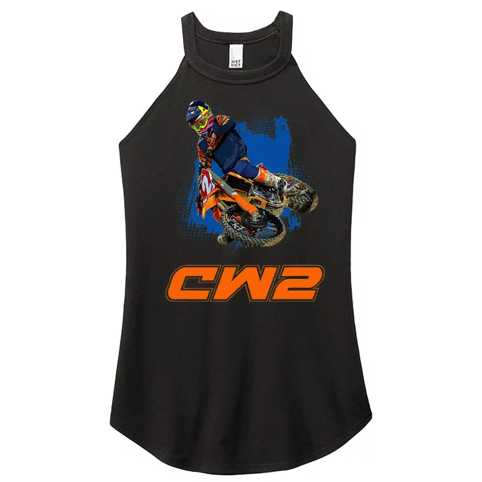 Motocross Webb2cooper Women’s Perfect Tri Rocker Tank