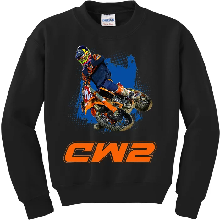 Motocross Webb2cooper Kids Sweatshirt