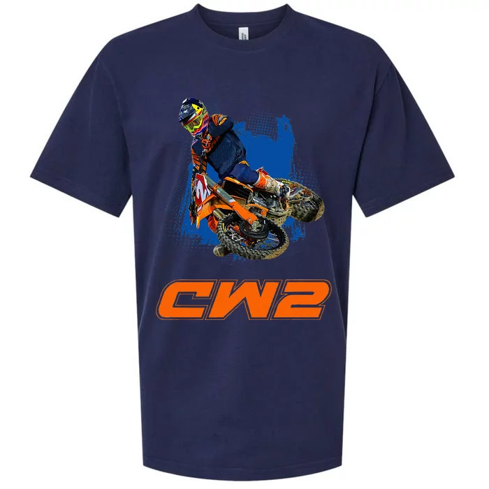 Motocross Webb2cooper Sueded Cloud Jersey T-Shirt