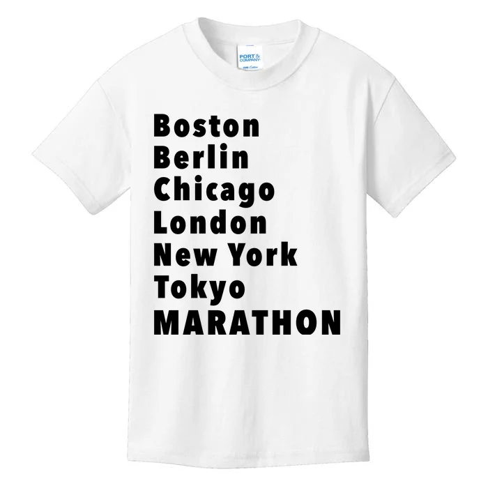 Marathon Wishlists Kids T-Shirt