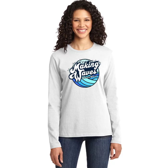 Making Waves Ladies Long Sleeve Shirt