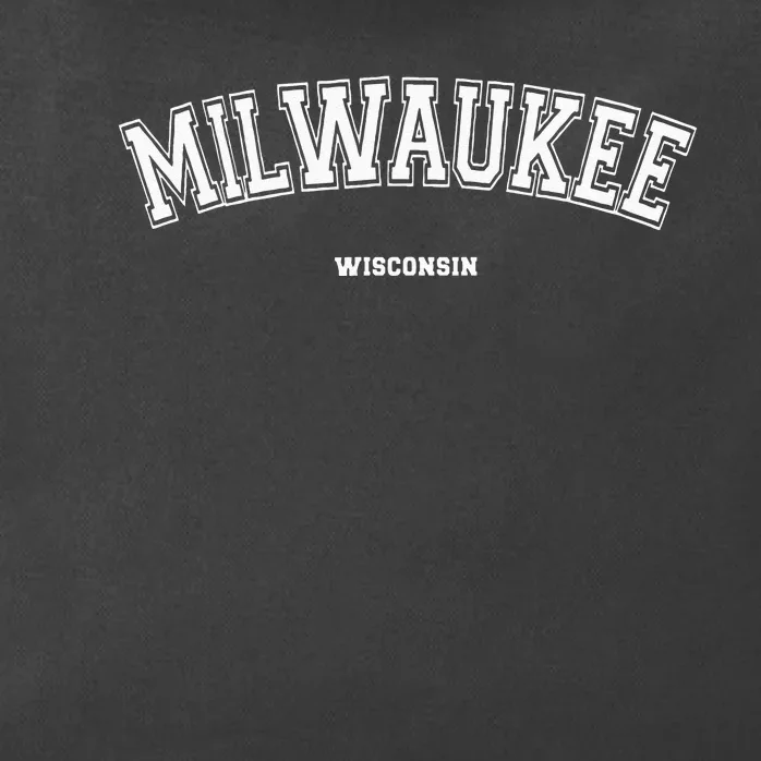 Milwaukee Wisconsin Zip Tote Bag