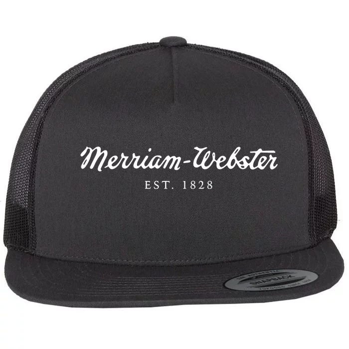 Merriam Webster Flat Bill Trucker Hat