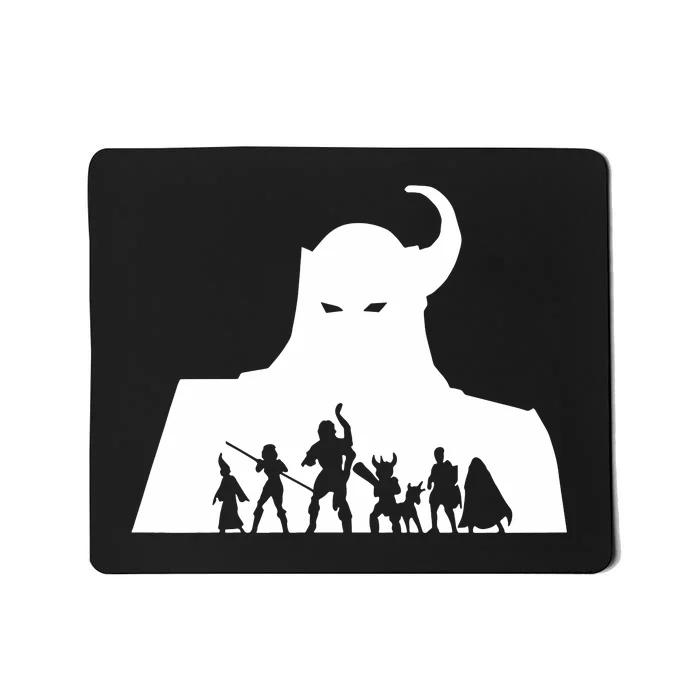 Maxgiftery Warriors Mousepad