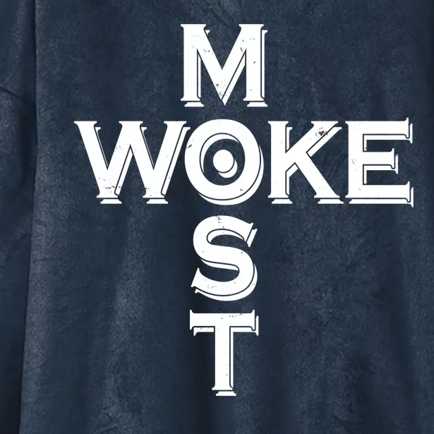 Most Woke Hooded Wearable Blanket