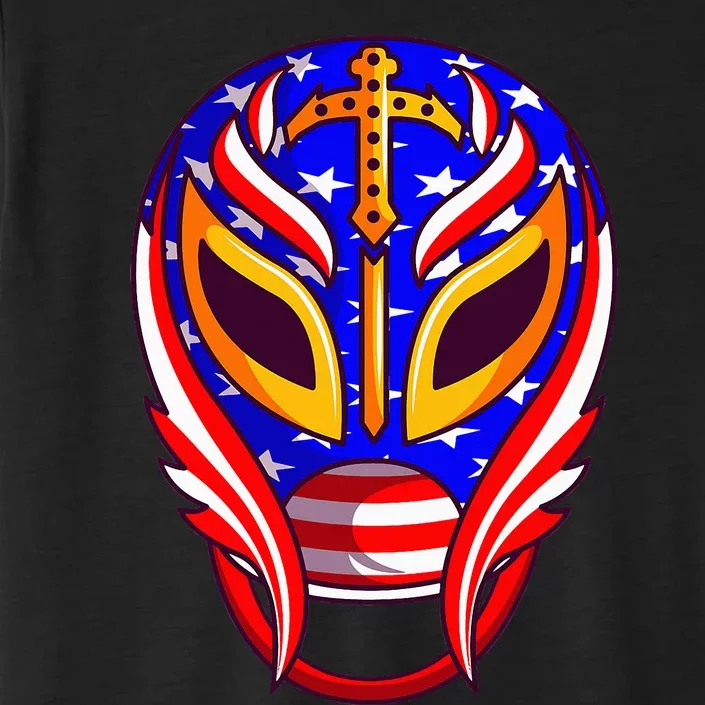 Mexican Wrestling Mask ChromaSoft Performance T-Shirt