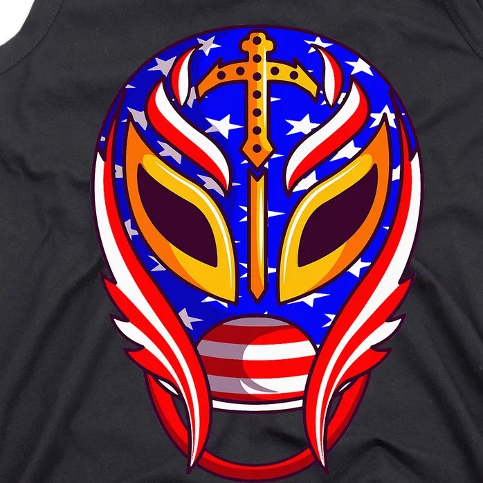 Mexican Wrestling Mask Tank Top