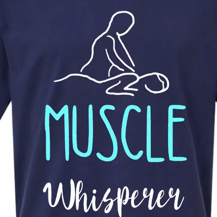 Muscle Whisperer Massage Therapist Spa Masseur Kneading Sueded Cloud Jersey T-Shirt