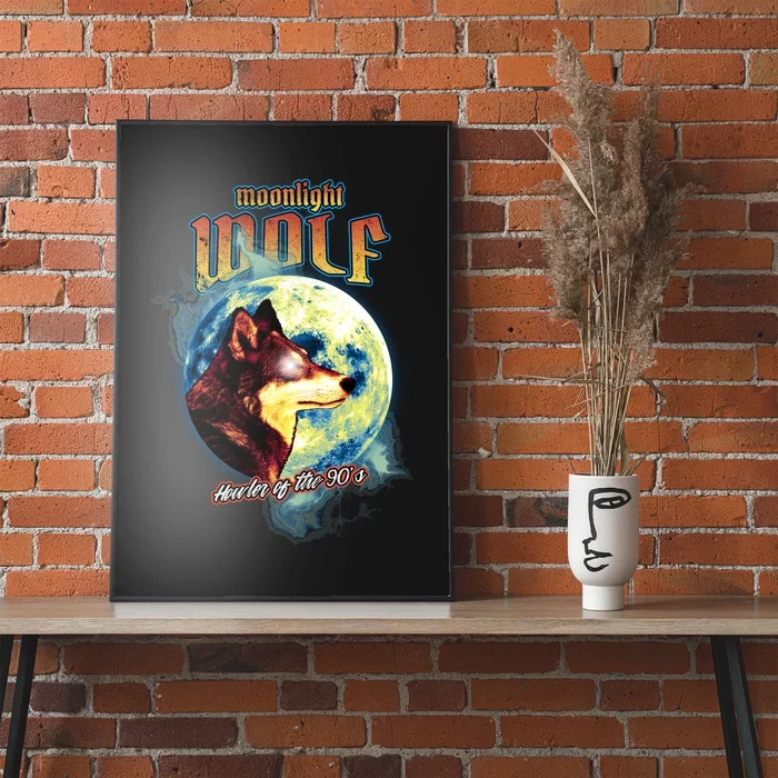 Moonlight Wolf Poster