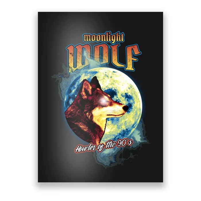 Moonlight Wolf Poster