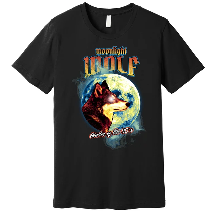 Moonlight Wolf Premium T-Shirt