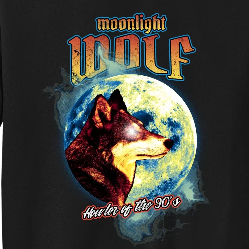 Moonlight Wolf Tall Sweatshirt