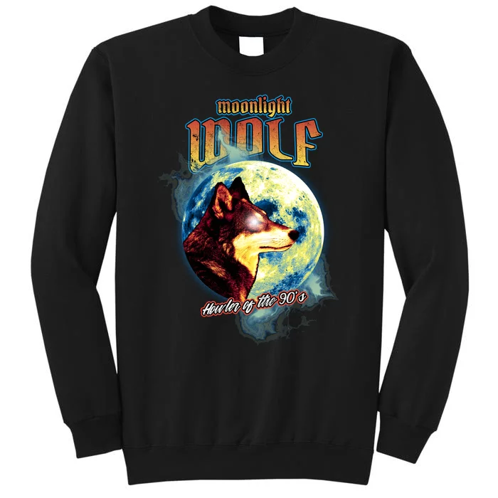 Moonlight Wolf Tall Sweatshirt