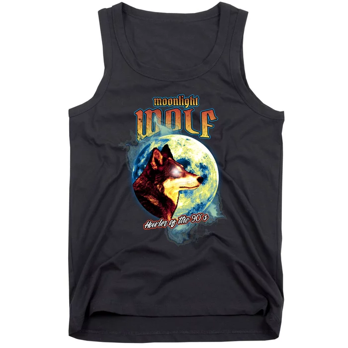 Moonlight Wolf Tank Top