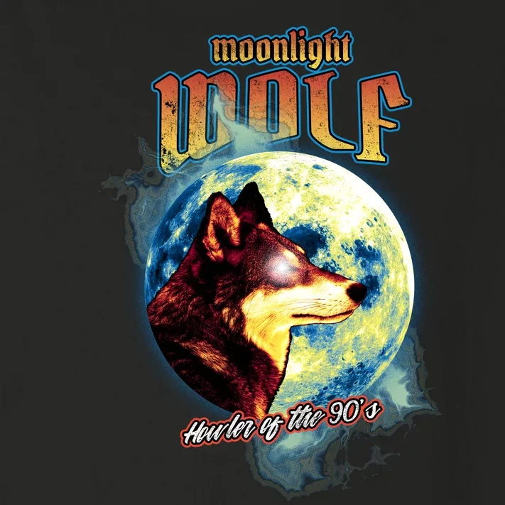 Moonlight Wolf Toddler Long Sleeve Shirt