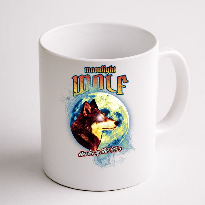 Moonlight Wolf Front & Back Coffee Mug