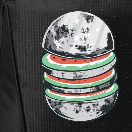 Moon Watermelon City Backpack