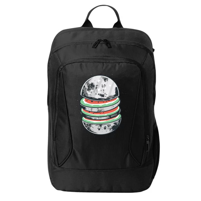 Moon Watermelon City Backpack