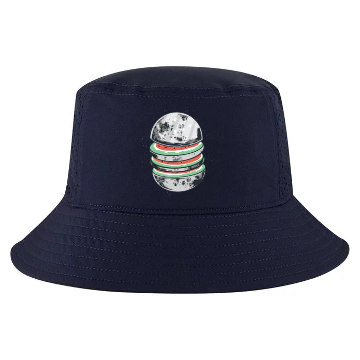 Moon Watermelon Cool Comfort Performance Bucket Hat