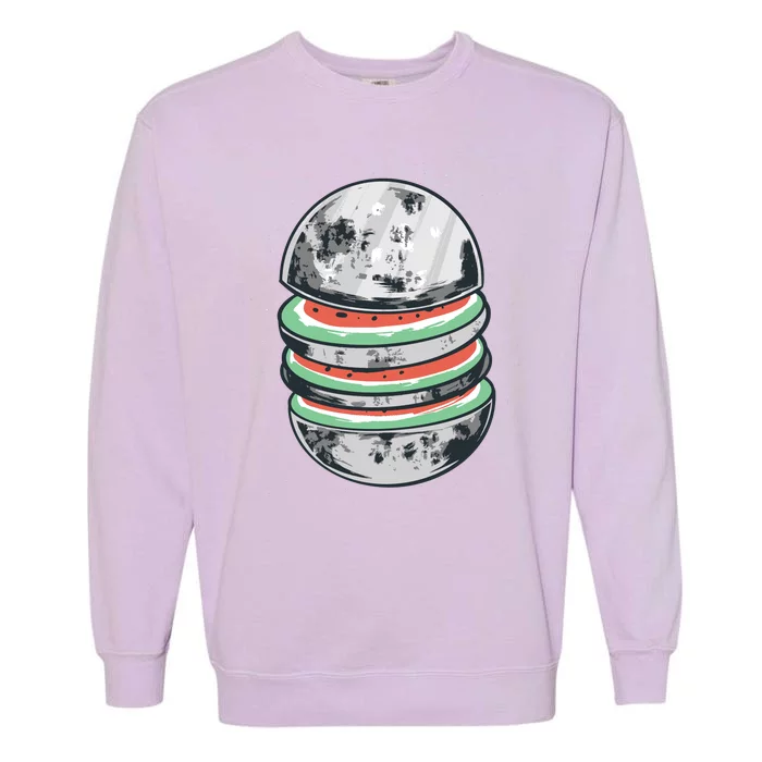 Moon Watermelon Garment-Dyed Sweatshirt