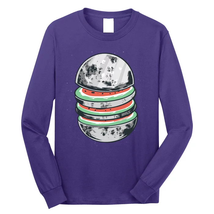 Moon Watermelon Long Sleeve Shirt