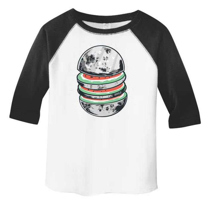 Moon Watermelon Toddler Fine Jersey T-Shirt