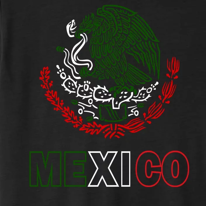 Mexico With Mexican Eagle From Flag ChromaSoft Performance T-Shirt