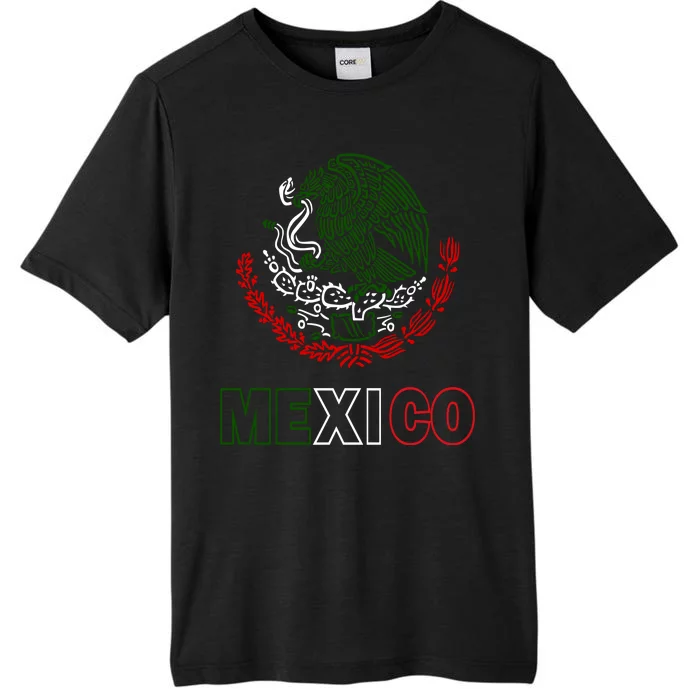 Mexico With Mexican Eagle From Flag ChromaSoft Performance T-Shirt