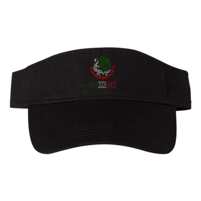 Mexico With Mexican Eagle From Flag Valucap Bio-Washed Visor