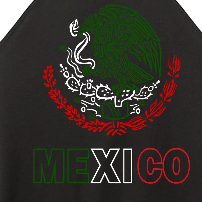 Mexico With Mexican Eagle From Flag Women’s Perfect Tri Rocker Tank