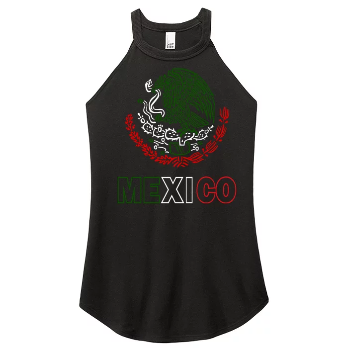 Mexico With Mexican Eagle From Flag Women’s Perfect Tri Rocker Tank