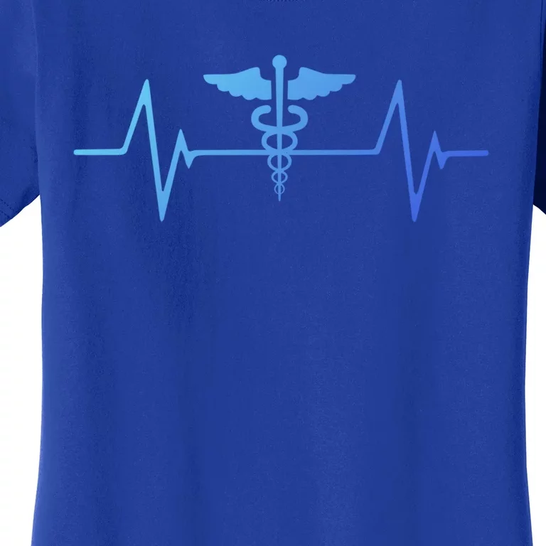 Medical Worker Nurse Heartbeat Gift Women's T-Shirt