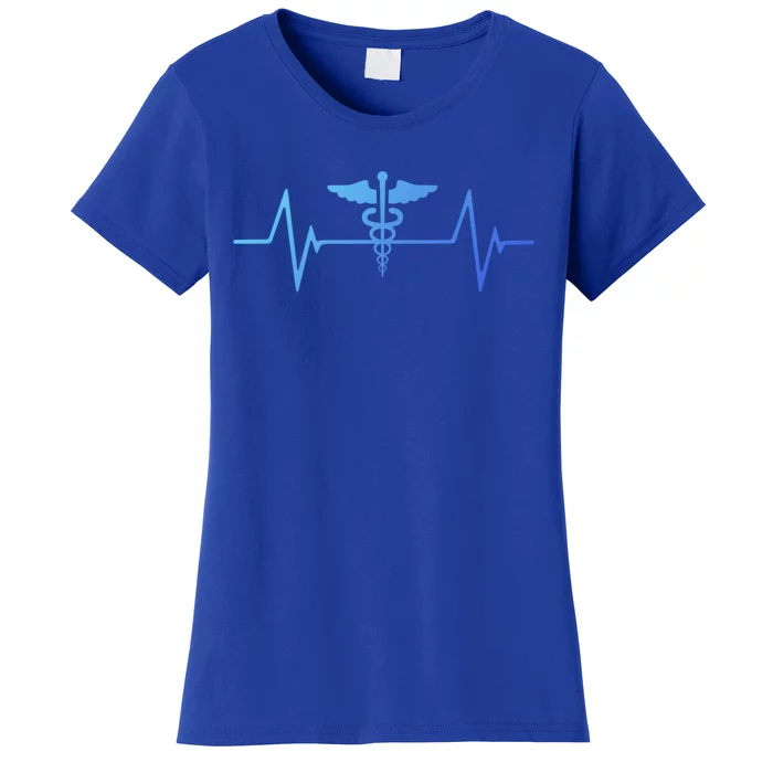 Medical Worker Nurse Heartbeat Gift Women's T-Shirt