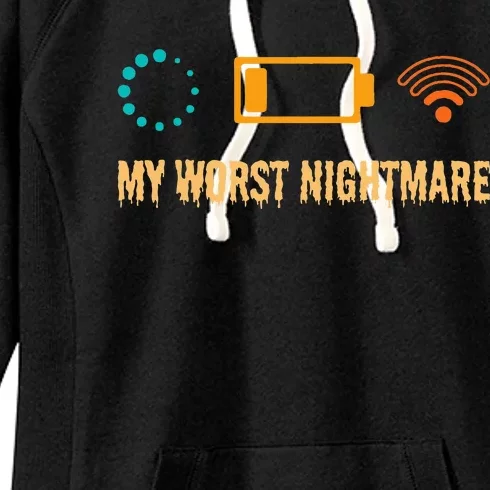 My Worst Nightmare Funny Gifts For Gamers Women's Fleece Hoodie